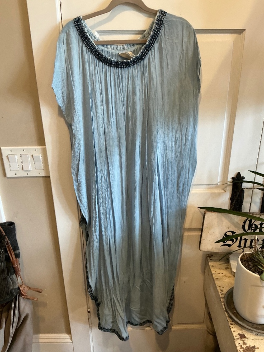 Michelle Muchette pullover kaftan style maxi dress!  Brand new with tags!  O/S